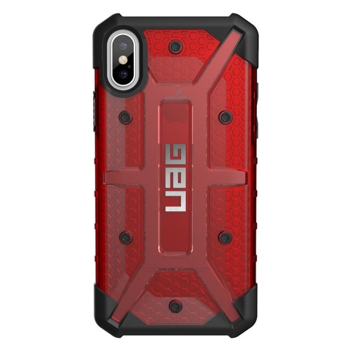 

Чехол (клип-кейс) UAG Plasma, для Apple iPhone X/XS, красный [iphx-l-mg]