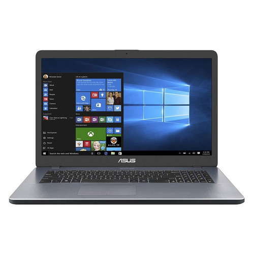 

Ноутбук ASUS VivoBook A705UB-BX273, 17.3", Intel Pentium 4417U 2.3ГГц, 8Гб, 1000Гб, nVidia GeForce Mx110 - 2048 Мб, Endless, 90NB0IG2-M03050, серый