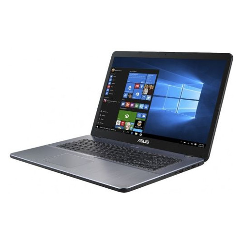 

Ноутбук ASUS VivoBook X705UA-BX804, 17.3", Intel Pentium 4417U 2.3ГГц, 8Гб, 1000Гб, Intel HD Graphics 610, Endless, 90NB0EV1-M10530, серый