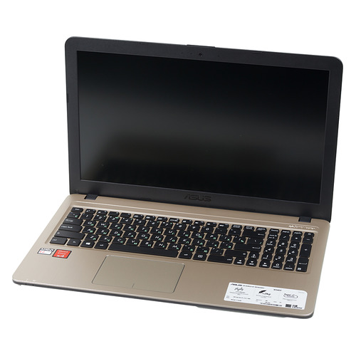 

Ноутбук ASUS VivoBook X540YA-DM801D, 15.6", AMD E2 6110 1.5ГГц, 4Гб, 1000Гб, AMD Radeon R2, Free DOS, 90NB0CN1-M12550, черный