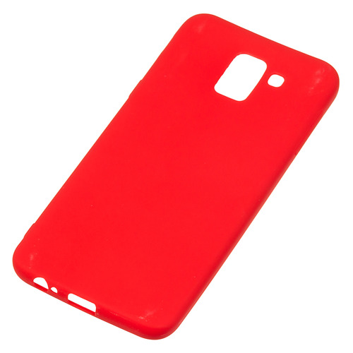 

Чехол (клип-кейс) GRESSO Meridian, для Samsung Galaxy J6 (2018), красный [gr17mrn452]