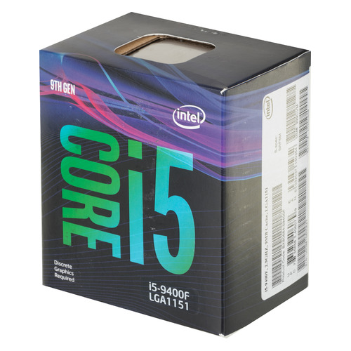 фото Процессор intel core i5 9400f, lga 1151v2, box [bx80684i59400f s rf6m]