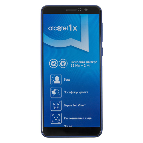 фото Смартфон alcatel 1x 16gb, 5008y, синий