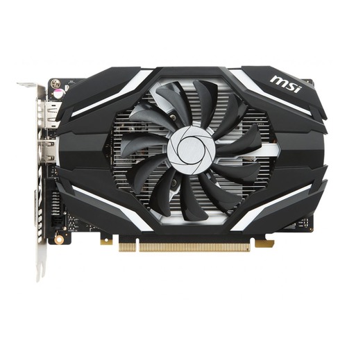 фото Видеокарта msi nvidia geforce gtx 1050ti , gtx 1050 ti 4g ocv1, 4гб, gddr5, oc, ret