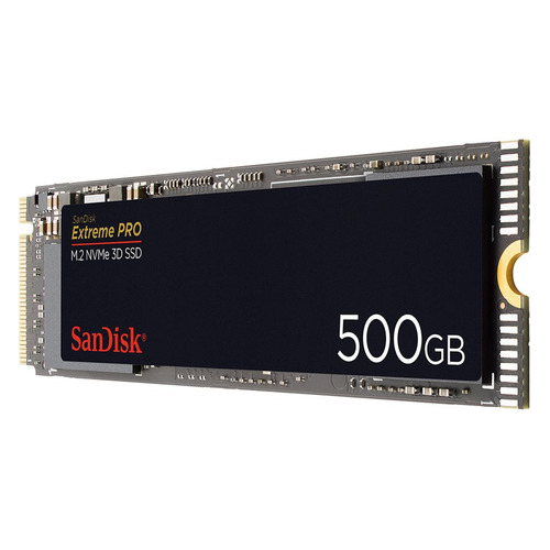 

SSD накопитель SANDISK Extreme Pro SDSSDXPM2-500G-G25 500ГБ, M.2 2280, PCI-E x4, NVMe, SDSSDXPM2-500G-G25