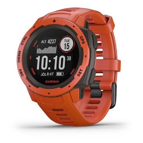 

Смарт-часы GARMIN Instinct Flame, 45мм, 0.9", красный / красный [010-02064-02]