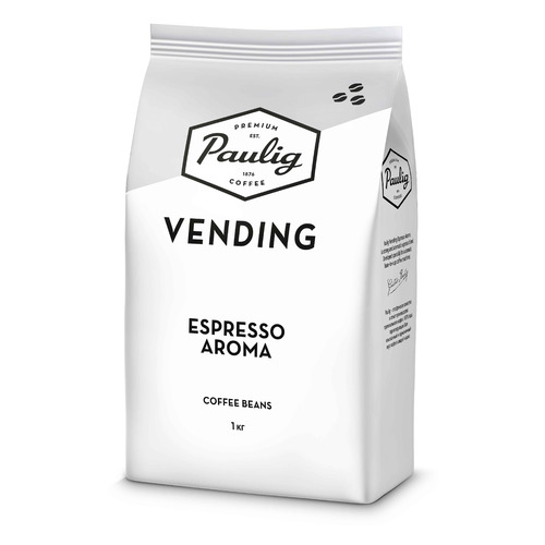 

Кофе зерновой PAULIG Vending Espresso Aroma, темная обжарка, 1000 гр [16377], Vending Espresso Aroma