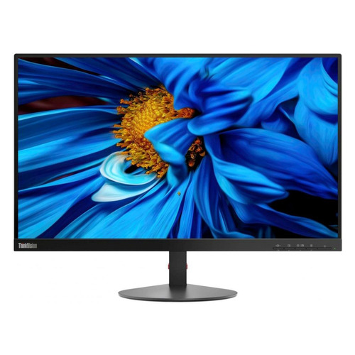 фото Монитор lenovo thinkvision s24e-10 23.8", черный [61cakat1eu]