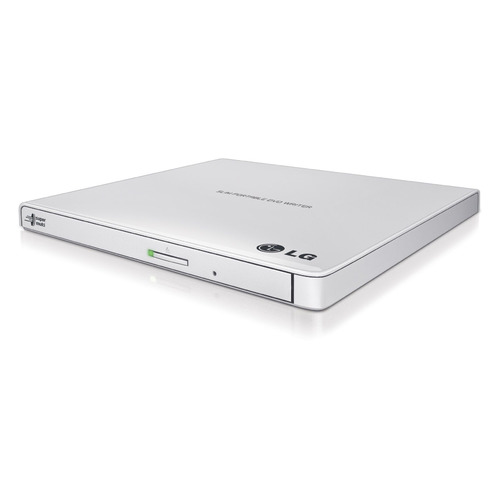 

Оптический привод DVD-RW LG GP57EW40, внешний, USB, белый, Ret, GP57EW40