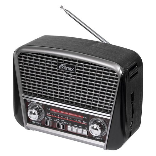 

Радиоприемник Ritmix RPR-065, черный, RPR-065