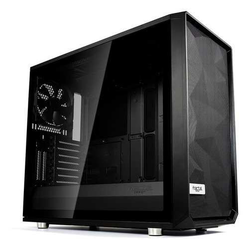 

Корпус E-ATX FRACTAL DESIGN Meshify S2 Blackout TG Dark, Midi-Tower, без БП, черный [fd-ca-mesh-s2-bko-tgd], Meshify S2 Blackout TG Dark