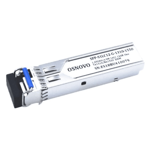 

Модуль OSNOVO SFP-S1LC12-G-1310-1550, SFP-S1LC12-G-1310-1550