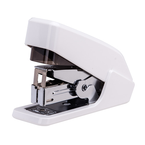 

Степлер Deli E0466WHITE Pro 24/6 26/6 (30листов) встроенный антистеплер белый 50скоб 6 шт./кор.