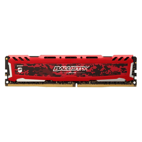 

Модуль памяти CRUCIAL Ballistix Sport LT BLS8G4D32AESEK DDR4 - 8Гб 3200, DIMM, Ret