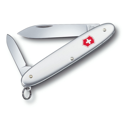 фото Складной нож victorinox excelsior alox, 3 функций, 84мм, серебристый