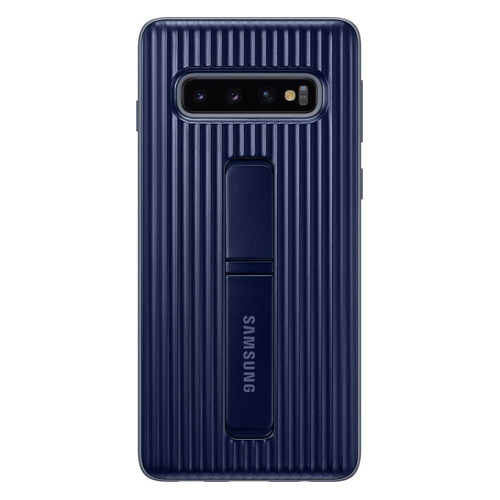

Чехол (клип-кейс) SAMSUNG Protective Standing Cover, для Samsung Galaxy S10, черный [ef-rg973cbegru]