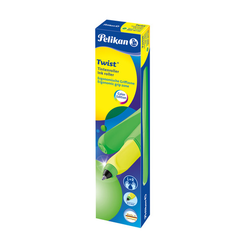 

Ручка роллерн. Pelikan Office Twist Standard R457 (PL807265) зеленый неон M, Twist Standard R457