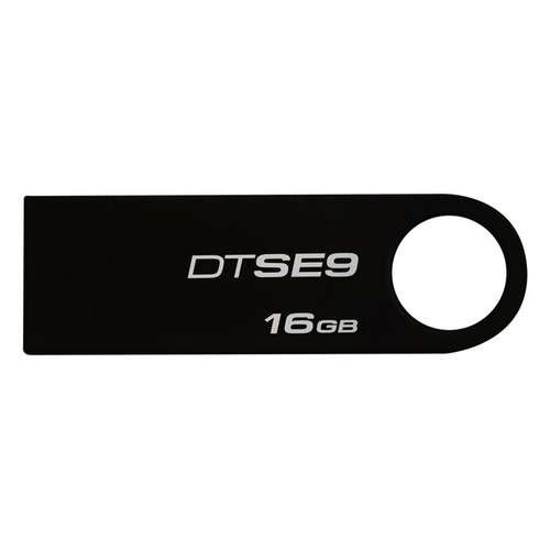 

Флешка USB KINGSTON DataTraveler SE9 16Гб, USB2.0, черный