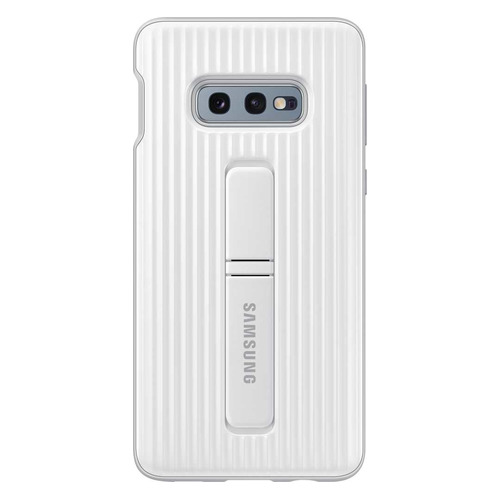 

Чехол (клип-кейс) SAMSUNG Protective Standing Cover, для Samsung Galaxy S10e, белый [ef-rg970cwegru], Protective Standing Cover