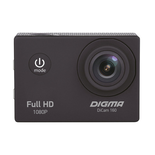 

Экшн-камера DIGMA DiCam 160 1080p, черный [dc160], 160