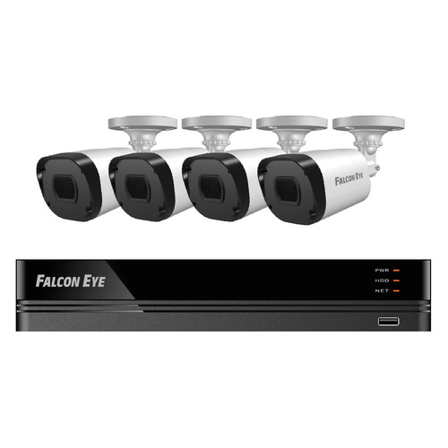 

Комплект видеонаблюдения Falcon Eye FE-104MHD KIT Дача SMART, FE-104MHD KIT Дача SMART