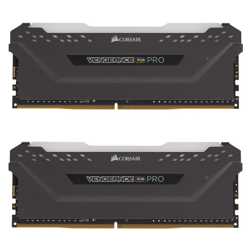 

Модуль памяти Corsair Vengeance RGB Pro CMW16GX4M2A2666C16 DDR4 - 2x 8ГБ 2666, DIMM, Ret, CMW16GX4M2A2666C16