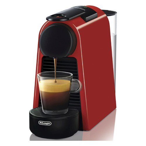 фото Капсульная кофеварка delonghi nespresso essenza mini bundle en85.r, 1260вт, цвет: красный [0132191648]