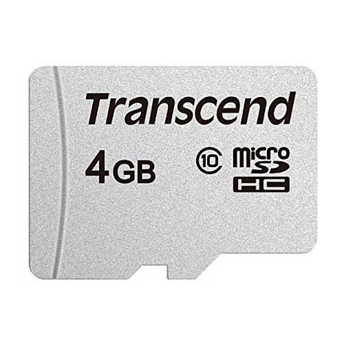 фото Карта памяти microsdhc transcend 4 гб, 20 мб/с, class 10, ts4gusd300s, 1 шт.