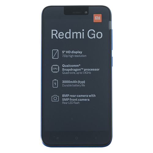 фото Смартфон xiaomi redmi go 8gb, синий