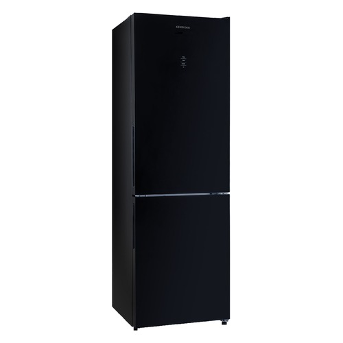 

Холодильник KENWOOD KBM-1855NFDGBL, двухкамерный, черное стекло