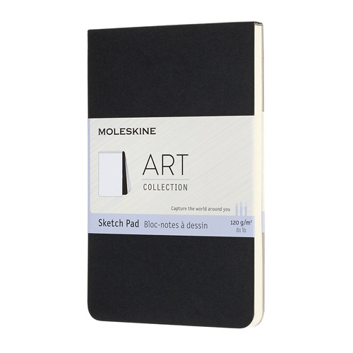 

Блокнот Moleskine Art Soft, 48стр, мягкая обложка, черный [artskpad2], Sketch Pad