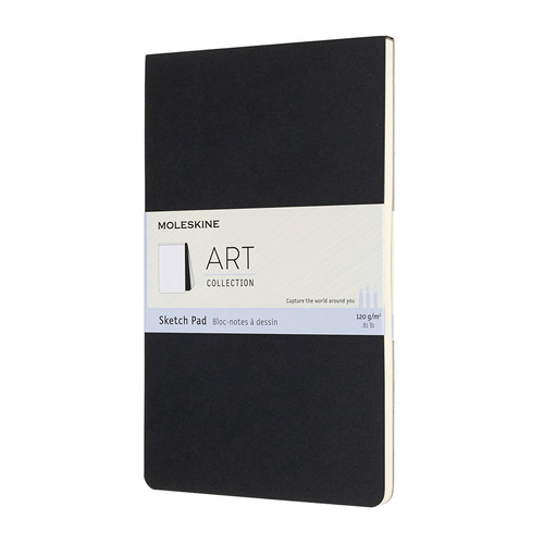 

Блокнот Moleskine Art Soft, 48стр, мягкая обложка, черный [artskpad3], Sketch Pad