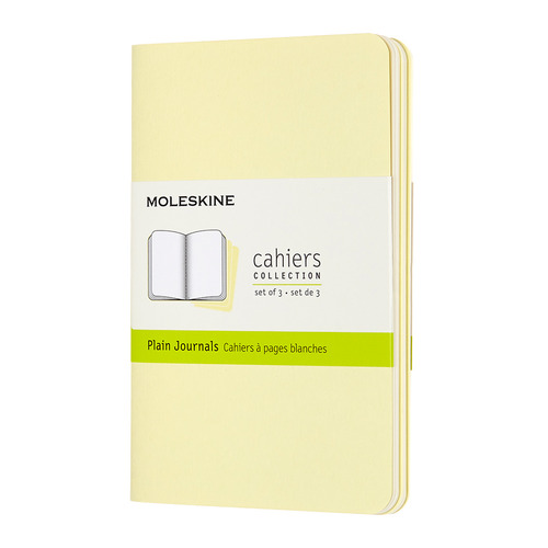 

Упаковка блокнотов MOLESKINE Cahier Journal, 64стр, без разлиновки, нежно-желтый [ch013m23]
