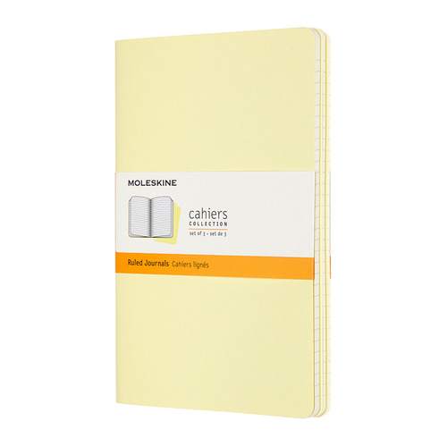 

Упаковка блокнотов MOLESKINE Cahier Journal, 80стр, в линейку, нежно-желтый [ch016m23]