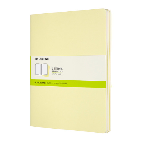 

Упаковка блокнотов MOLESKINE Cahier Journal, 120стр, без разлиновки, нежно-желтый [ch023m23]