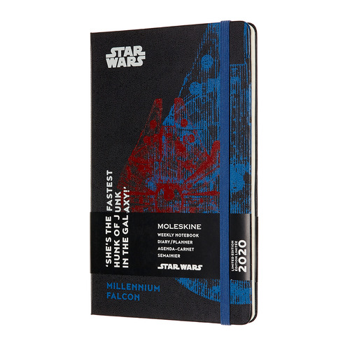 

Еженедельник MOLESKINE Star Wars WKNT LE, 144стр, Черный