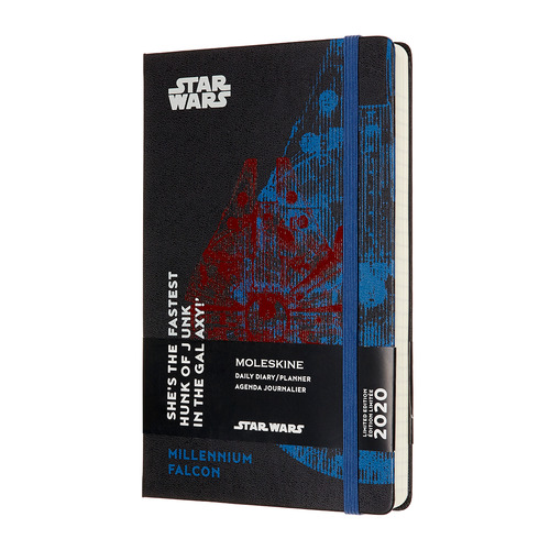 

Ежедневник MOLESKINE STAR WARS LE, 400стр, Черный