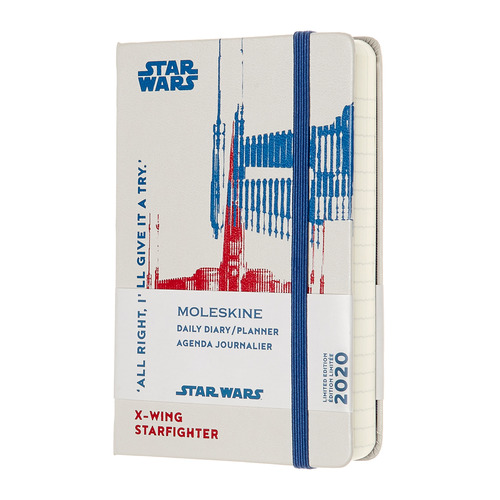 

Ежедневник MOLESKINE STAR WARS LE, 400стр, Белый