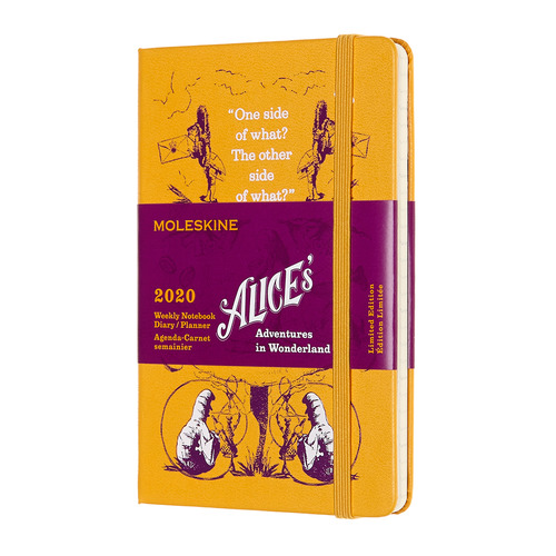 

Еженедельник MOLESKINE Alice in Wonderland WKNT LE, 144стр, Желтый, Alice in Wonderland WKNT LE