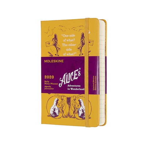 

Ежедневник MOLESKINE Alice in Wonderland, 400стр, Желтый