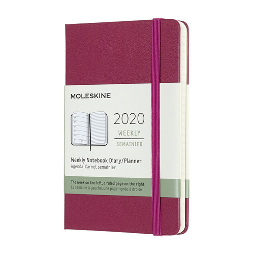 

Еженедельник MOLESKINE Classic WKNT, 144стр, Фуксия