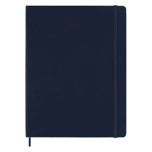 

Еженедельник Moleskine Classic WKNT, 144стр., XL, синий сапфир, WKNT