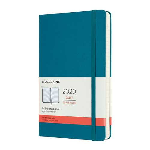 

Ежедневник MOLESKINE Classic 400стр, Темно-бирюзовый