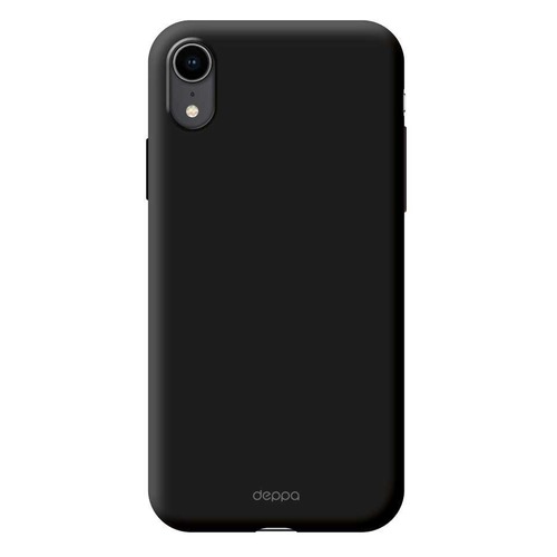 

Чехол (клип-кейс) DEPPA Air Case, для Apple iPhone XR, черный [83369]