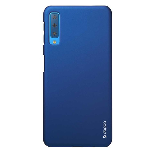 

Чехол (клип-кейс) DEPPA Air Case, для Samsung Galaxy A7 (2018), синий [83375]
