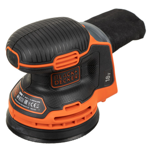 Эксцентриковая шлифмашина BLACK+DECKER BDCROS18N-XJ