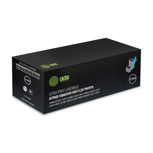 

Картридж Cactus CS-C725X-MPS, черный / CS-C725X-MPS, CS-C725X-MPS