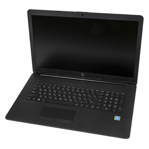 

Ноутбук HP 17-by0180ur, 17.3", Intel Pentium 4417U 2.3ГГц, 4Гб, 500Гб, Intel HD Graphics 610, DVD-RW, Free DOS, 6PX32EA, черный