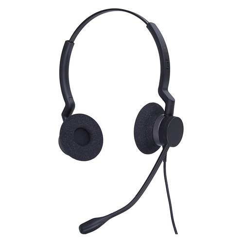 

Гарнитура Jabra BIZ 2300 Duo, для контактных центров, накладные, черный [2399-823-109], BIZ 2300 Duo