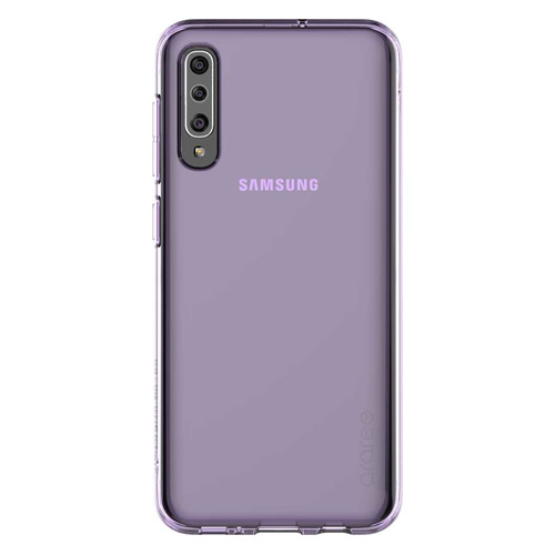 фото Чехол (клип-кейс) samsung araree a cover, для samsung galaxy a50, фиолетовый [gp-fpa505kdaer]